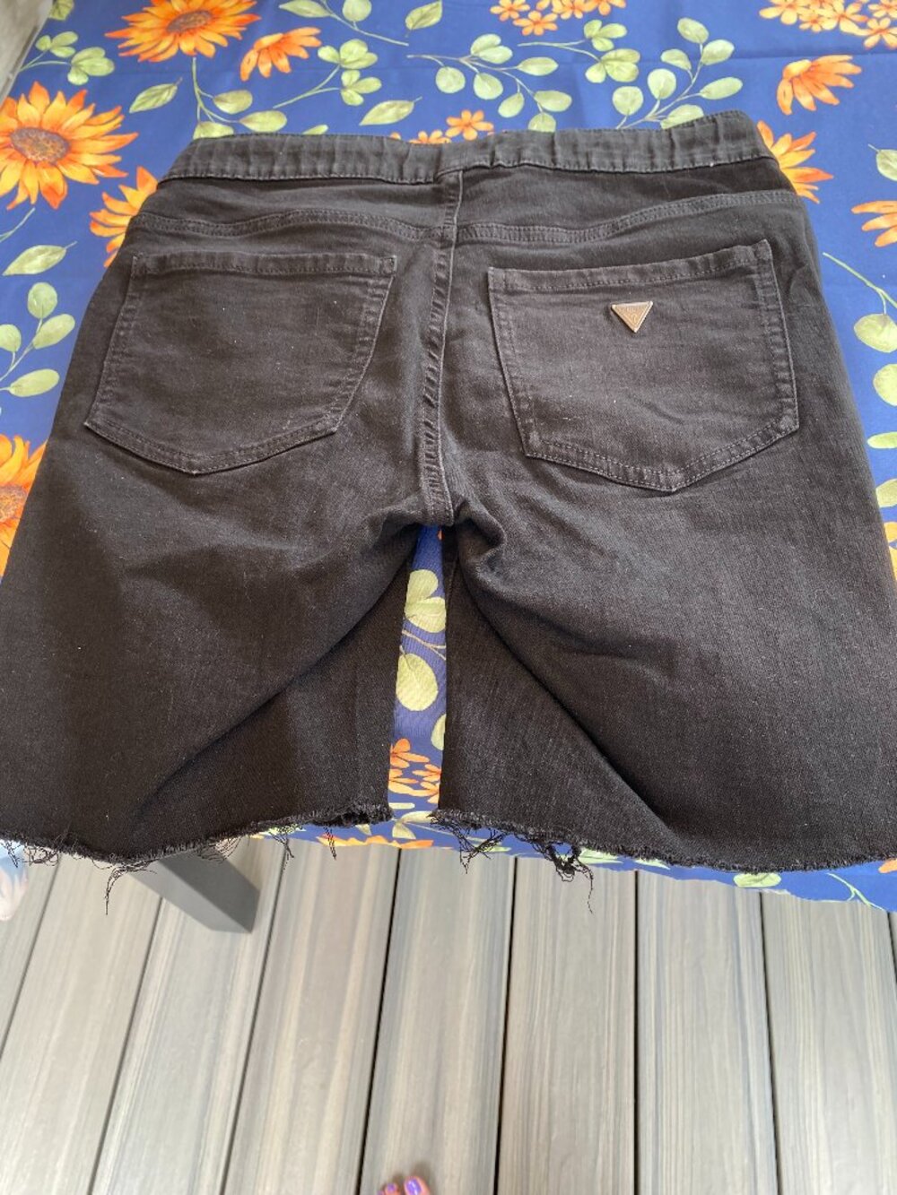 Black shorts